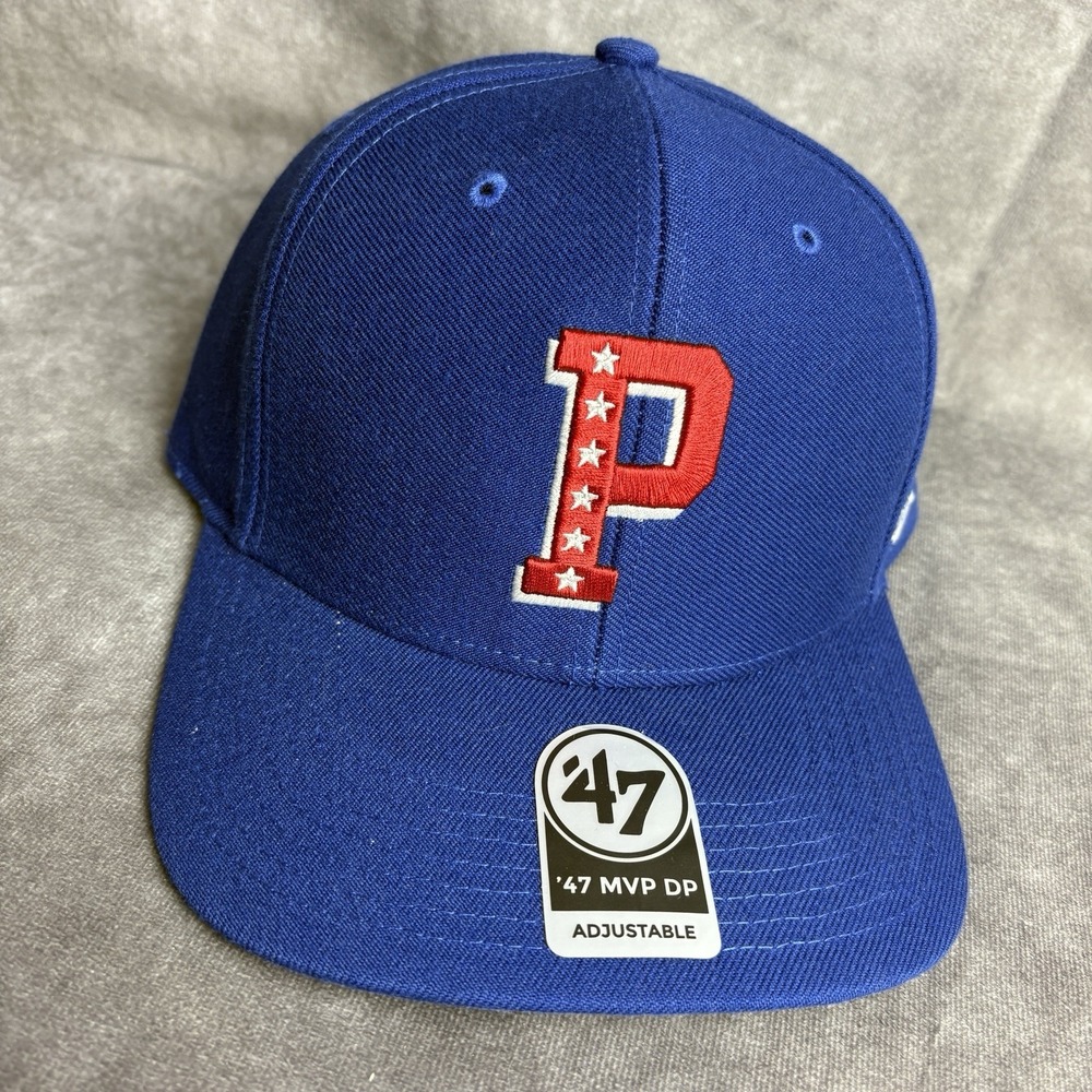 Philadelphia 76ers '47 Hat Blue Red Adjustable‎ MVP DP Strapback NEW